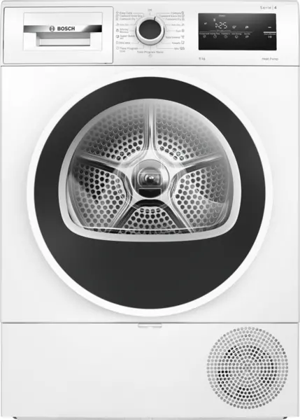 Uscator de rufe Bosch WTH85209BY cu condensare și pompă de căldură, seria 4,8 kg Alb
