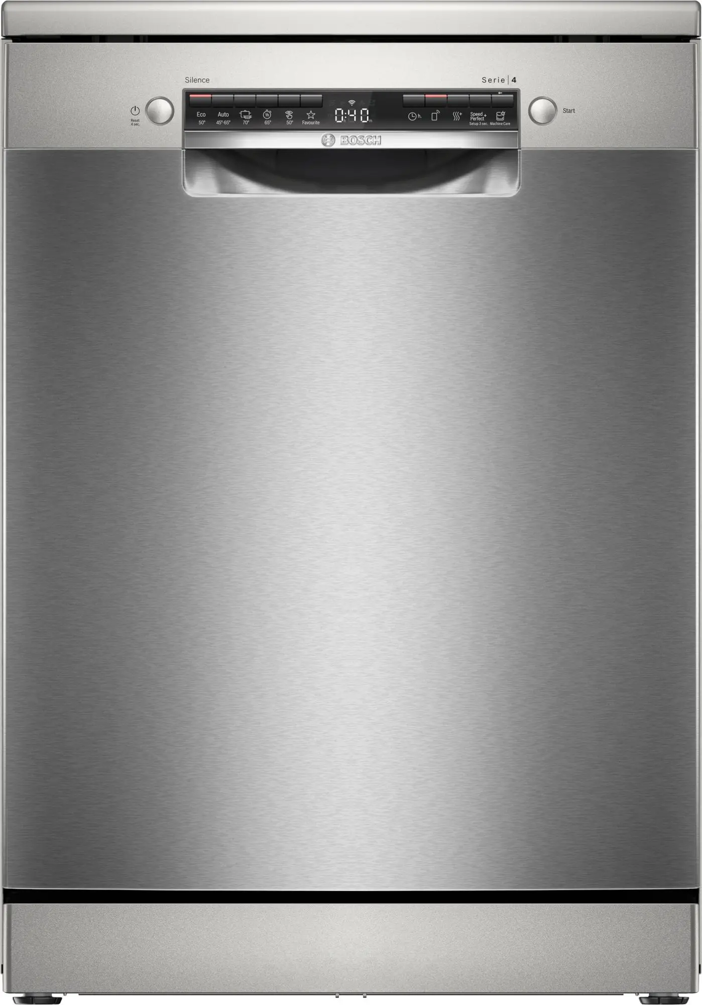 Masina de spalat vase Bosch SMS4HVI02E independenta 14 seturi Oțel Anti-Amprentă 60 cm