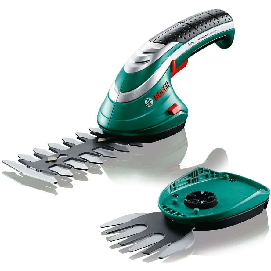 0600833108 ISIO3 Foarfece pentru taiat tufe si arbusti Li-Ion 3.6V 1.5Ah, Bosch 80x120mm